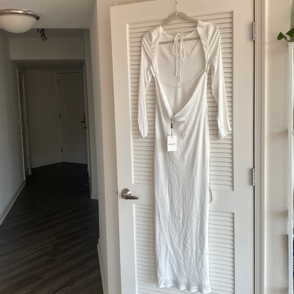 Bardot River Bias dress in Orchid Size 6/S